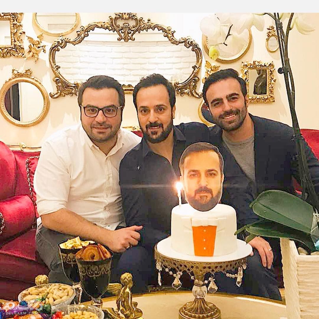 مراسم تولد 43 سالگی احمد مهرانفر
