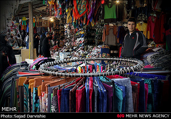 حال و هوای نوروز در بازار خرم آباد