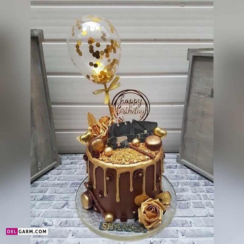 انواع مدل کیک بادکنک دار