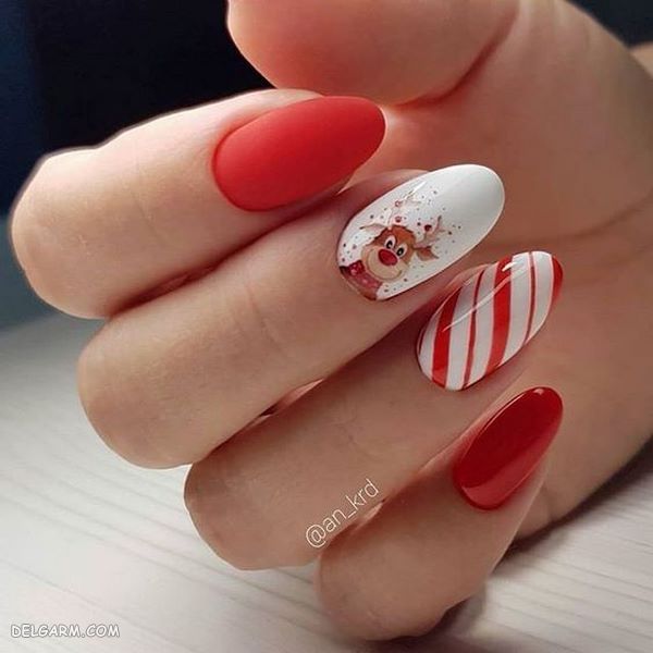 طراحی ناخن ویژه کریسمس 2020