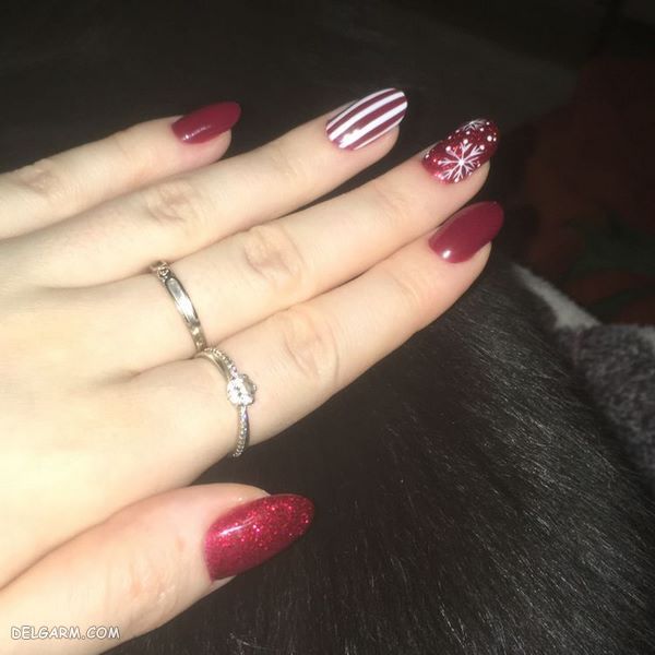 طراحی ناخن ویژه کریسمس 2020