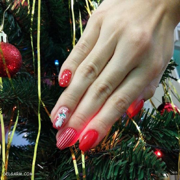 طراحی ناخن ویژه کریسمس 2020