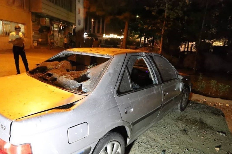 انفجار لوله گاز در شهران
