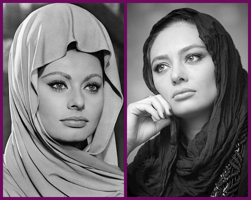 یکتا ناصر و سوفیا لورن چقدر شبیهند ؟