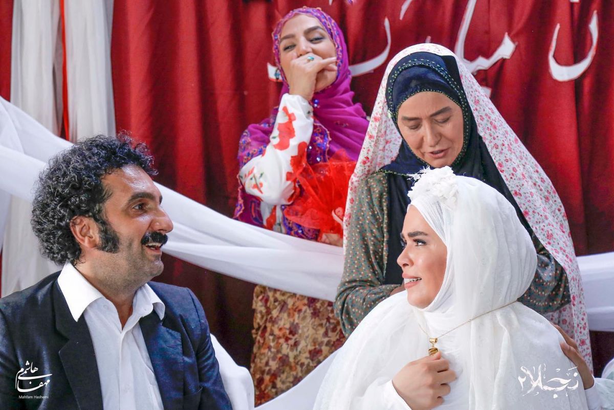 بازیگران نجلا