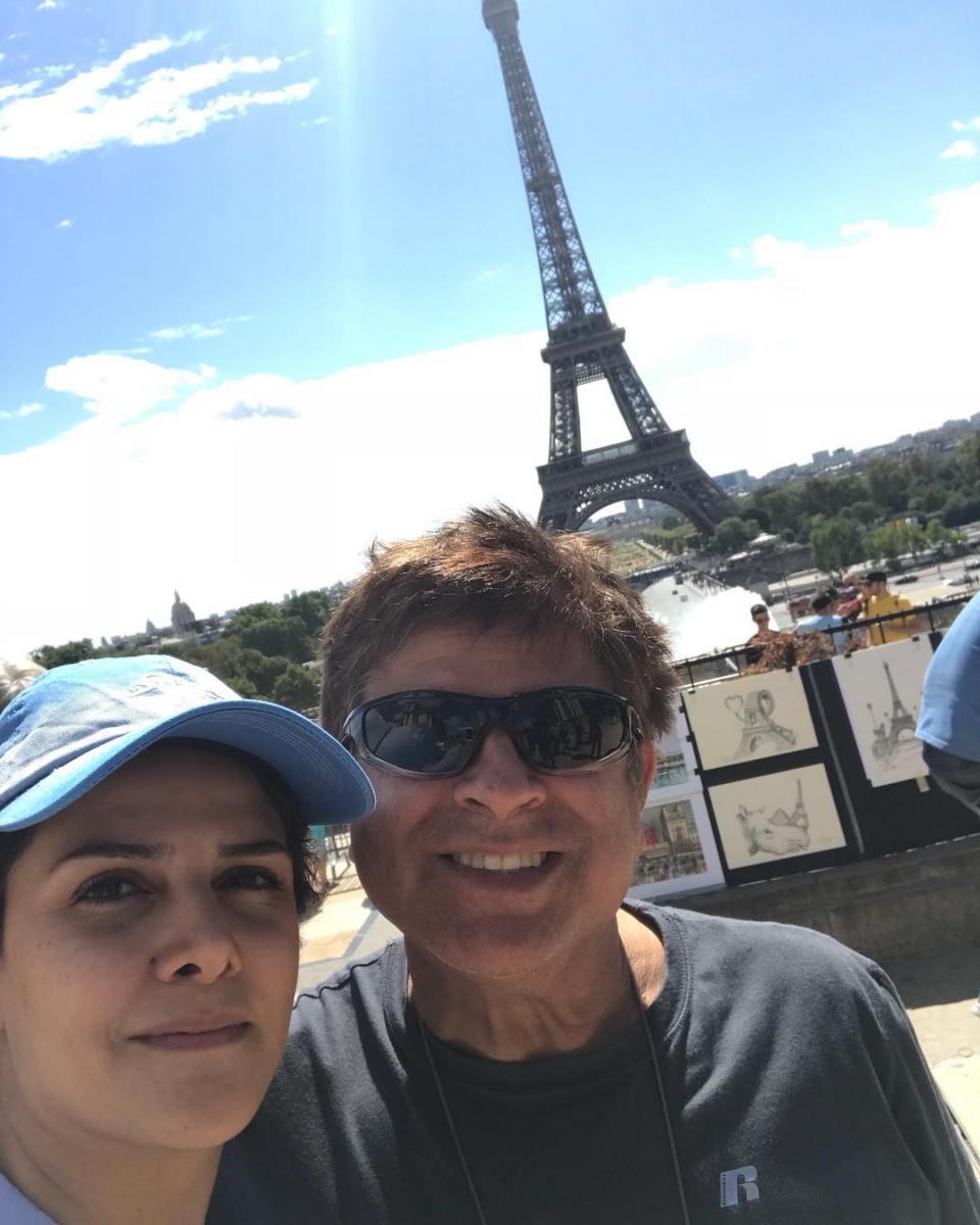 عکس های جدید و خانوادگی بازیگر ابد و یک روز در اروپا !!