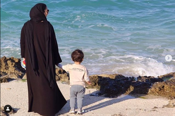 جدیدترین عکس های زیبا بروفه و پسرش اهورا