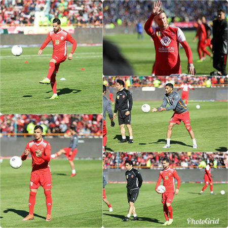 حاشیه های دربی برگشت استقلال و پرسپولیس ( دربی 92 )