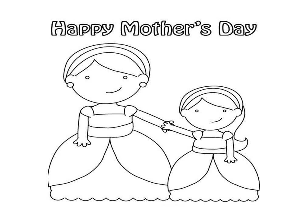 نقاشی روز مادر / نقاشی با موضوع مادر / نقاشی برای مادر / نقاشی تبریک روز مادر