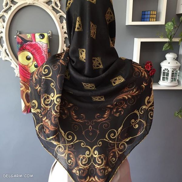 روسری مشکی جدید