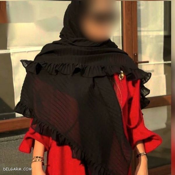 روسری مشکی جدید