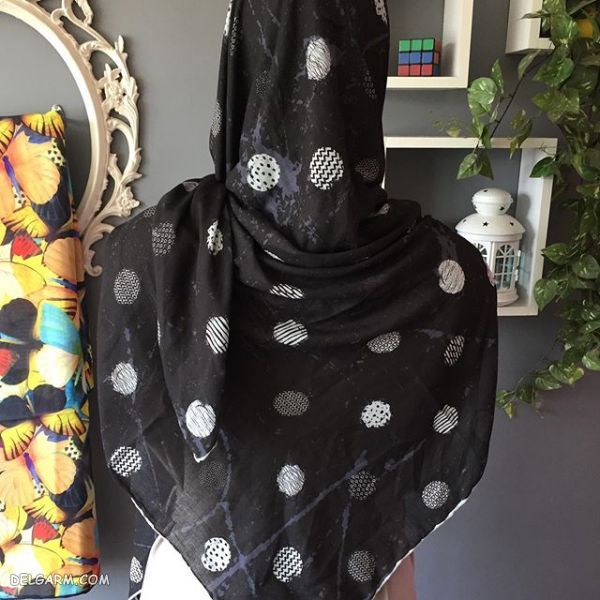 روسری مشکی جدید