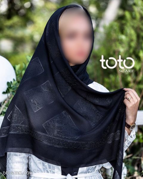 روسری مشکی جدید