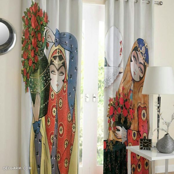 پرده اتاق خواب بچه گانه