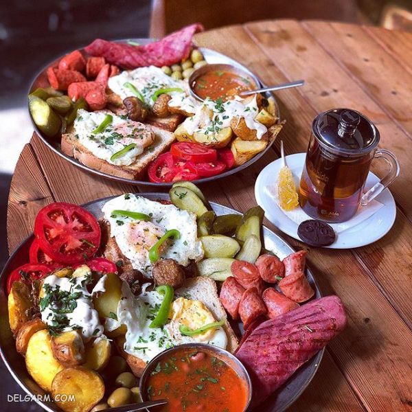 تصاویری از صبحانه های خوشمزه