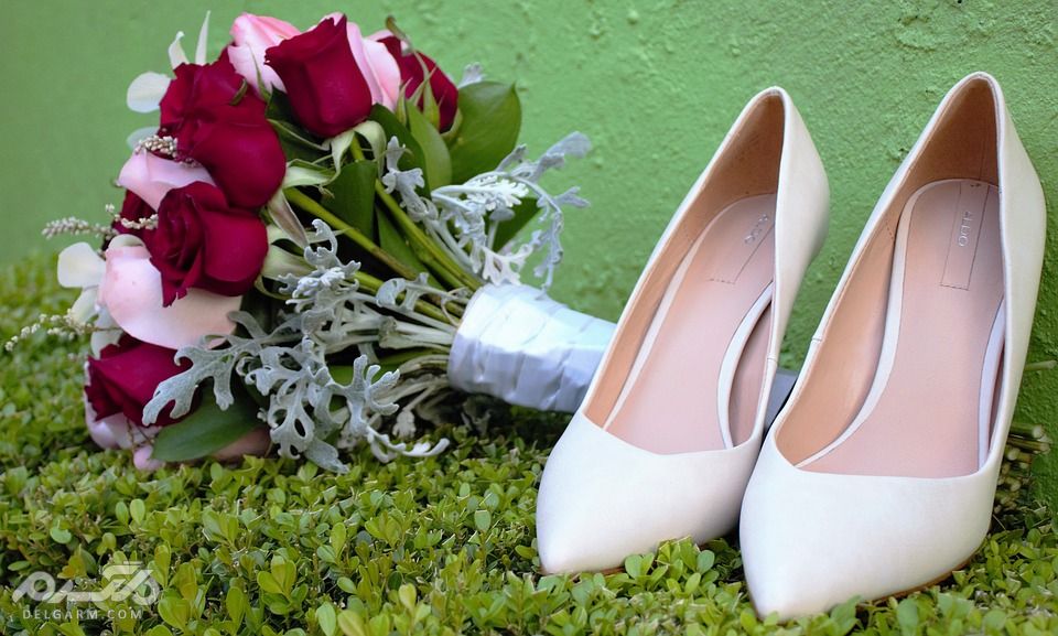 کفش عروس پاشنه بلند و کوتاه 2018