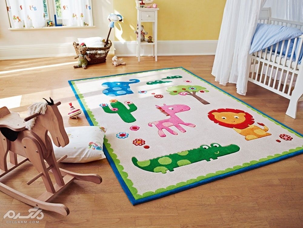 مدل فرش و گلیم فانتزی اتاق کودک