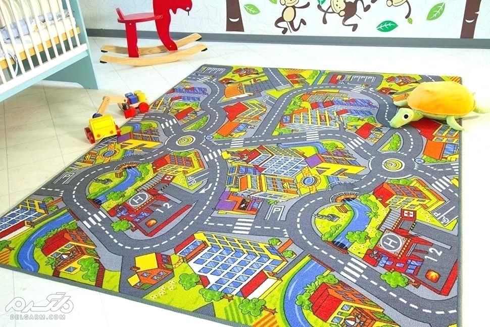 مدل فرش و گلیم فانتزی اتاق کودک