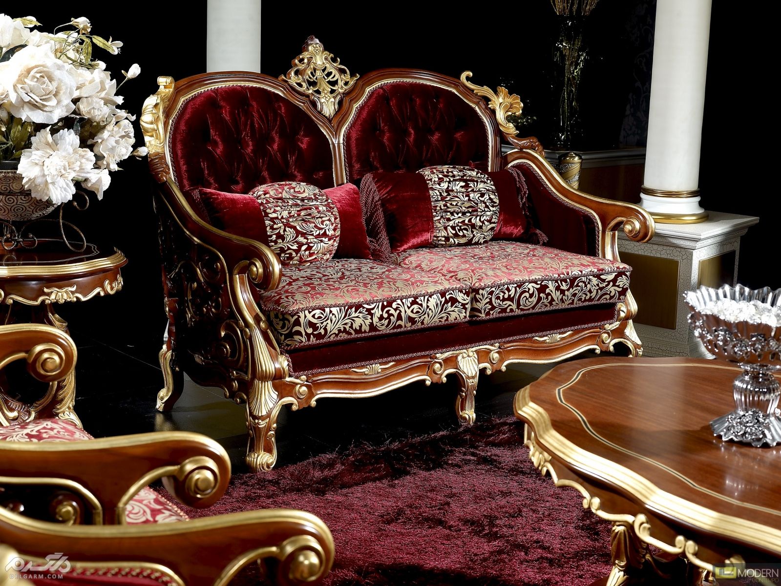 گالری از شیک ترین مدل مبل سلطنتی