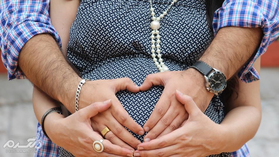   بارداری و زایمان  مجموعه عکس های زیبای زن و شوهر در زمان بارداری 
