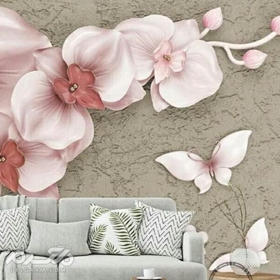 تصاویری از مدل کاغذ دیواری منزل جدید 2018