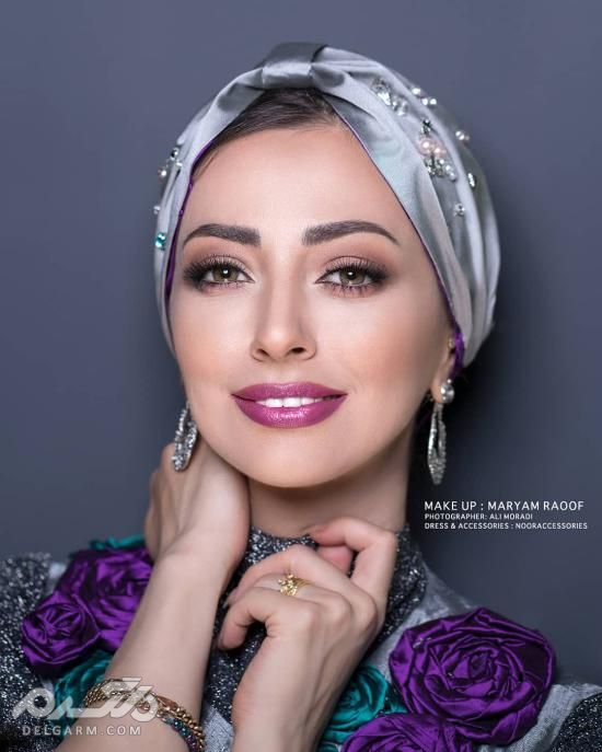 تبلیغ نفیسه روشن از سالن زیبایی