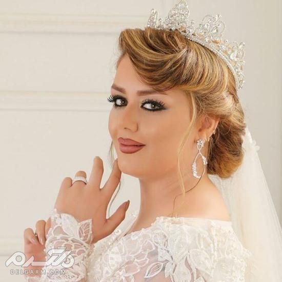 تصاویری از مدل آرایش عروس اروپایی 2018