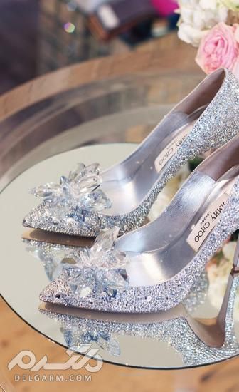 زیباترین مدل کفش عروس توری جدید و زیبا 2018 - دلگرم