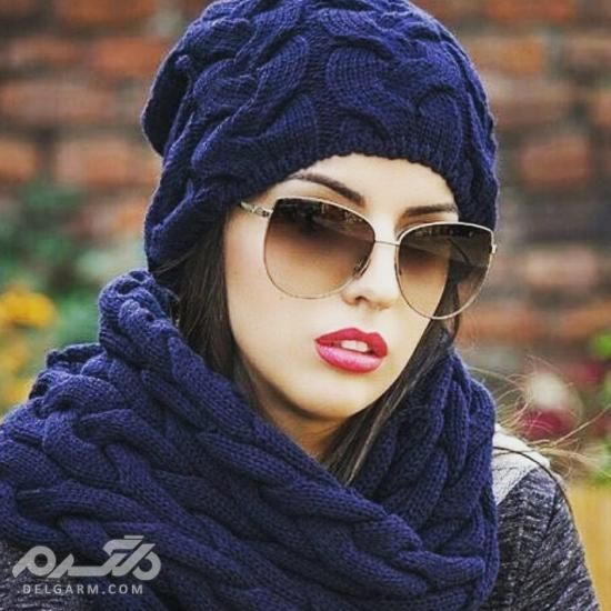 عکس از مدل کلاه بافتنی دخترانه جدید