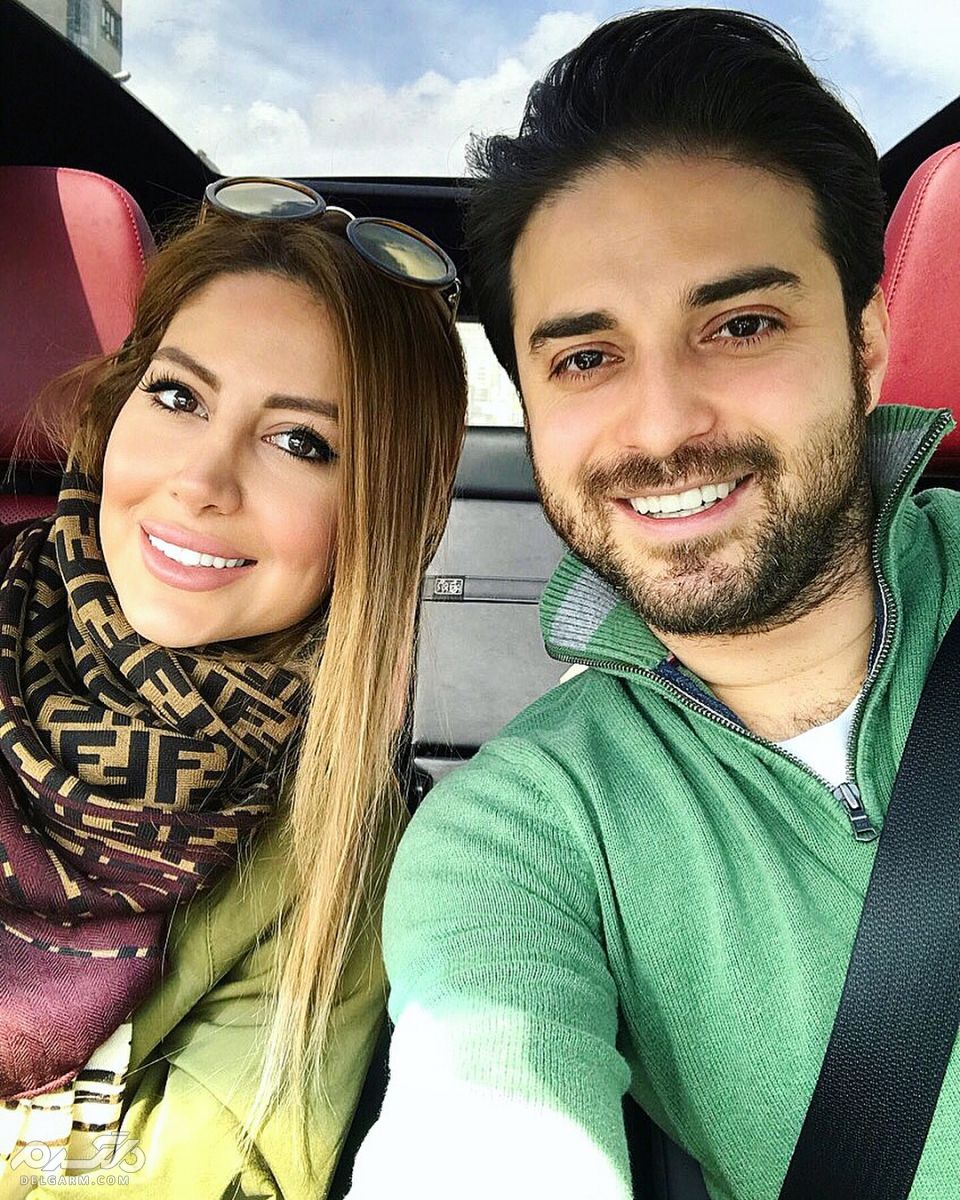 سلفی جدید از بابک جهانبخش به همراه همسرش - بابک جهانبخش و همسرش