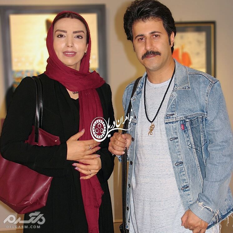 هومن حاج عبداللهی و همسرش