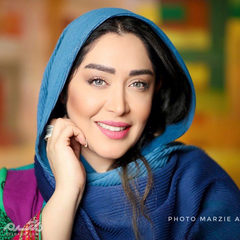 سارا منجزی - مدل روشری رنگ شاد سارا منجزی