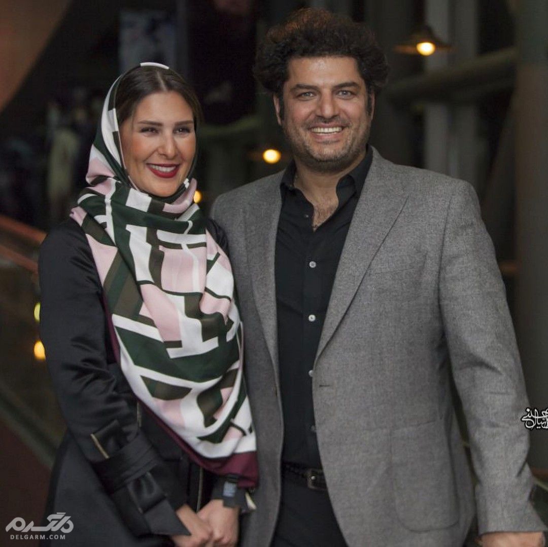 همسر سام درخشانی در اكران خصوصی فيلم سينمايی خجالت نكش