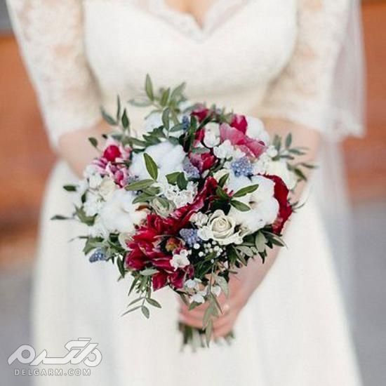 دسته گل لمسی عروس