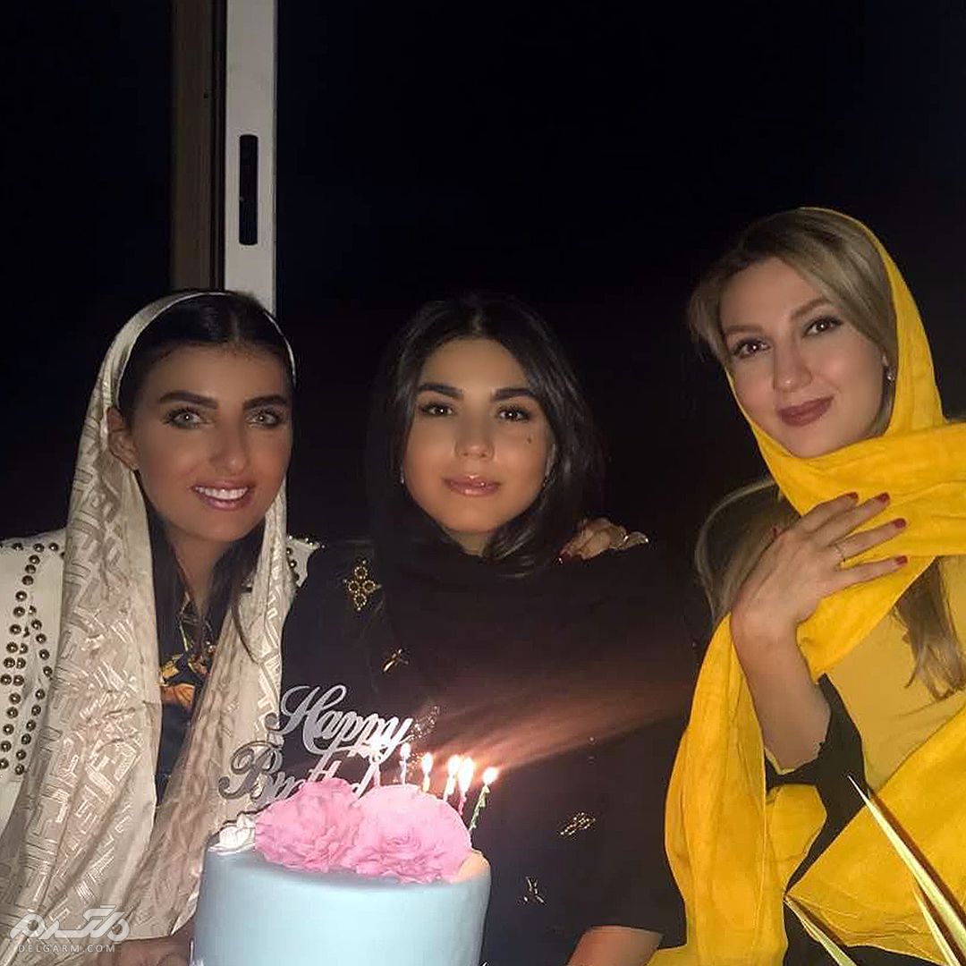 عکس تولد 29 سالگی آزاده زارعی