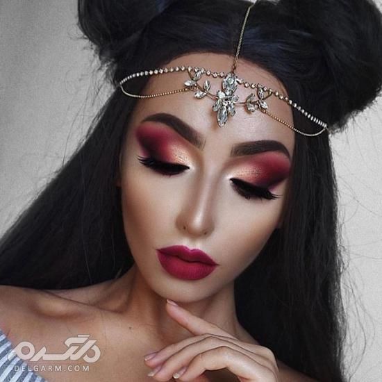 مدل ارایش ساده وشیک دخترانه