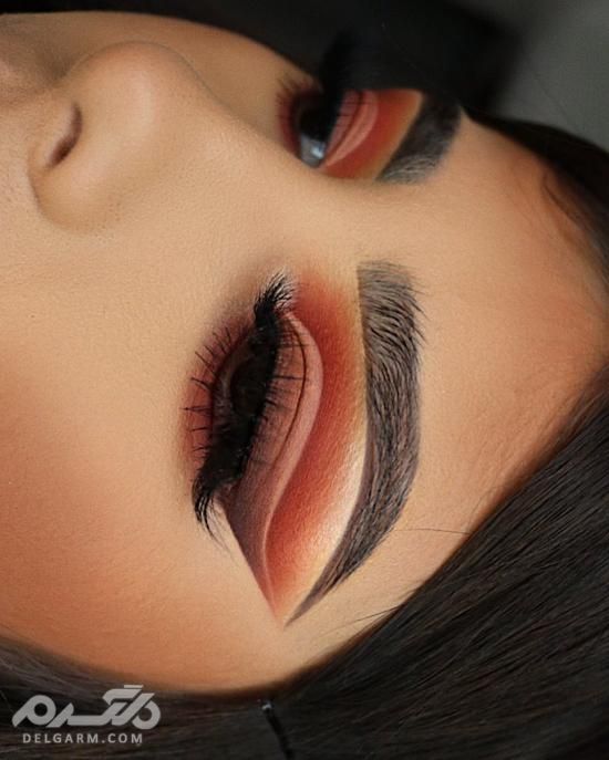 مدل آرایش چشم ساده