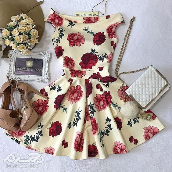مدل لباس مجلسی کوتاه زنانه 2019