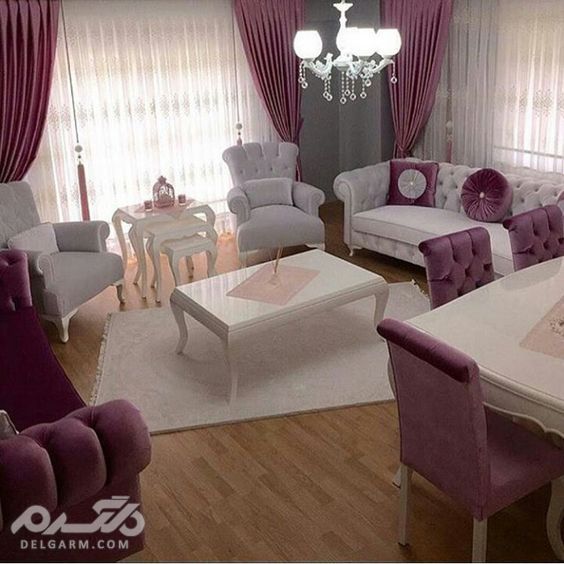 مدل پرده جدید پذیرایی
