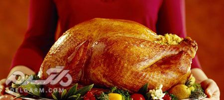تصاویری از مدل تزیین مرغ مجلسی جذاب و بسیار زیبا