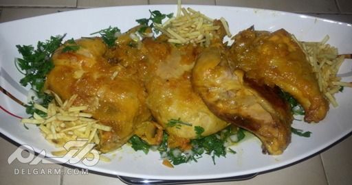 تصاویری از مدل تزیین مرغ مجلسی جذاب و بسیار زیبا