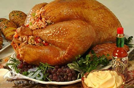 جدیدترین مدل تزیین مرغ که سفره شما را باکلاس تر می کند!