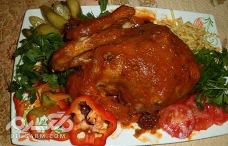 جدیدترین مدل تزیین مرغ که سفره شما را باکلاس تر می کند!