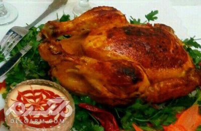 تصاویری از مدل تزیین مرغ مجلسی جذاب و بسیار زیبا