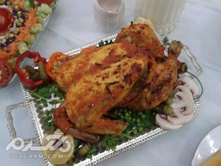 جدیدترین مدل تزیین مرغ که سفره شما را باکلاس تر می کند!