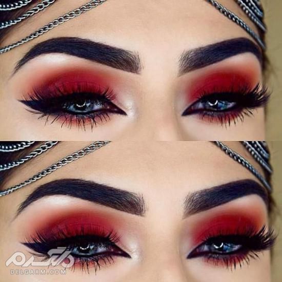 مدل ارایش چشم ساده دخترانه