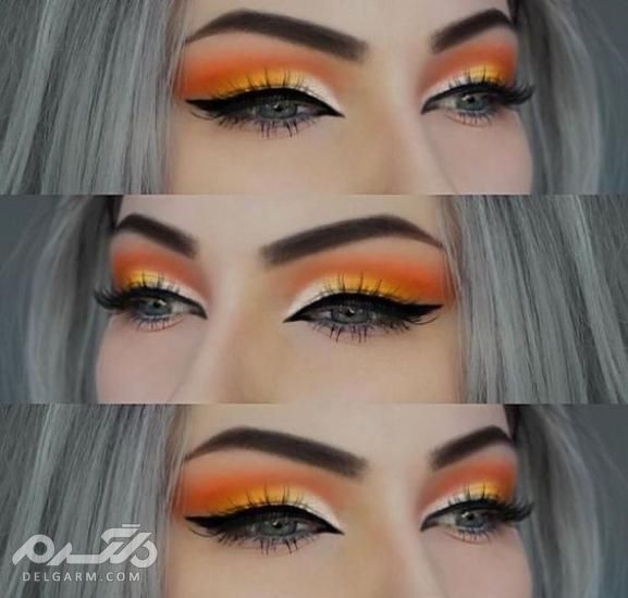 مدل ارایش چشم ساده دخترانه 2018 برای جذابیت بیشتر