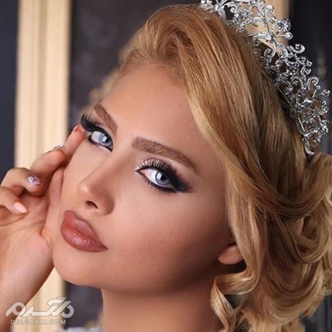 آرایش عروس اروپایی برای زیباتر شدن در روز عروسی