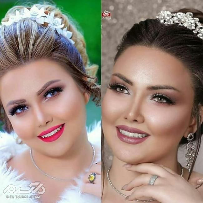 نمونه هایی از میکاپ عروس جدید 1397