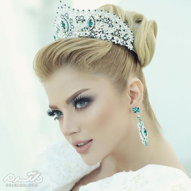 گالری از مدل میکاپ عروس 2018 جدید